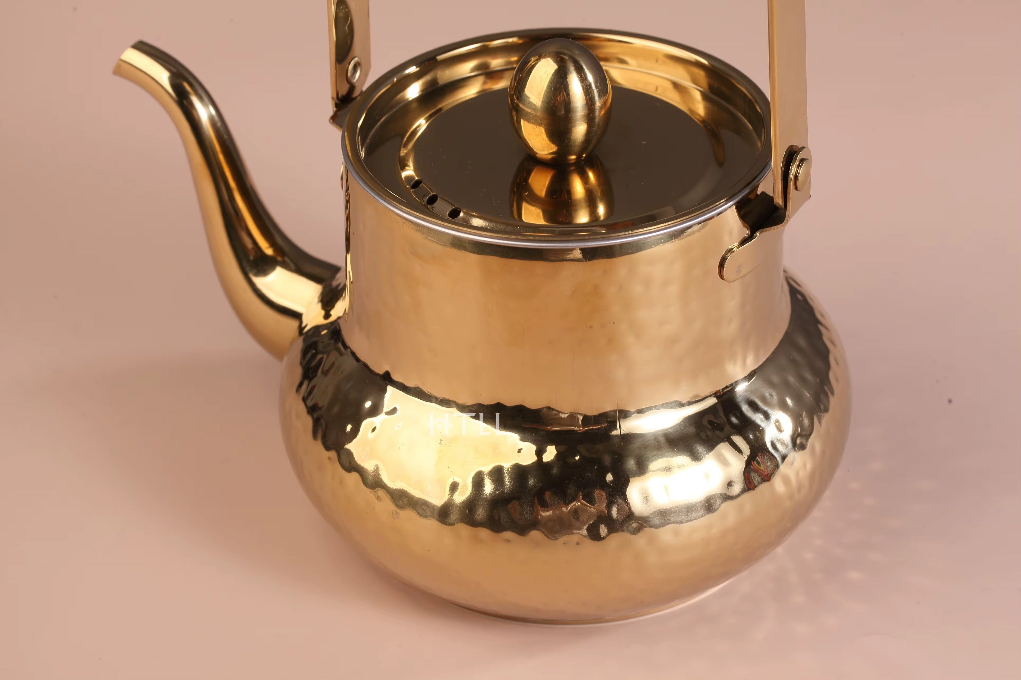 Premium Gold Stainless Steel Tea Kettle – Elegant High-Quality Teapot