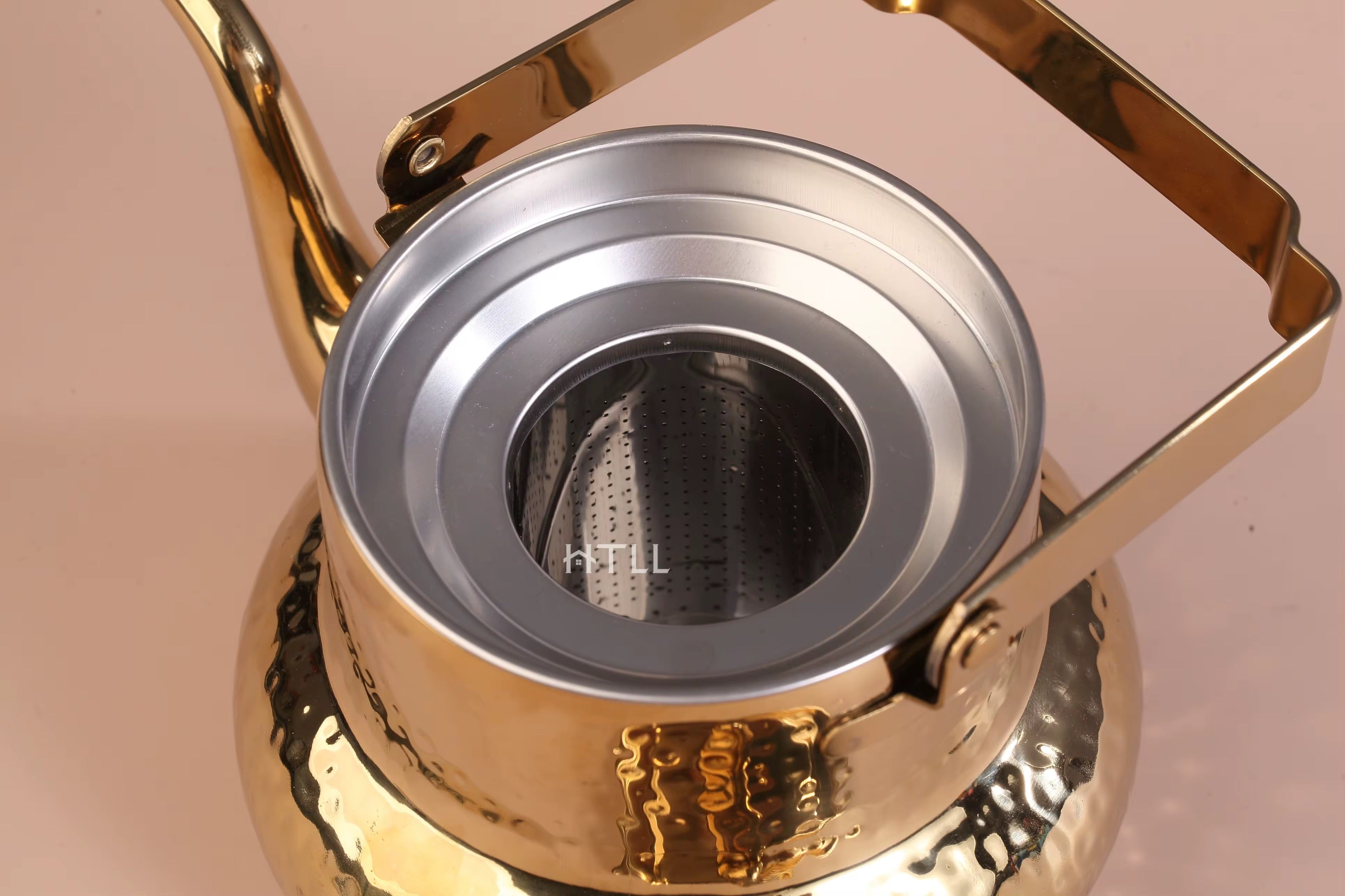 Premium Gold Stainless Steel Tea Kettle – Elegant High-Quality Teapot