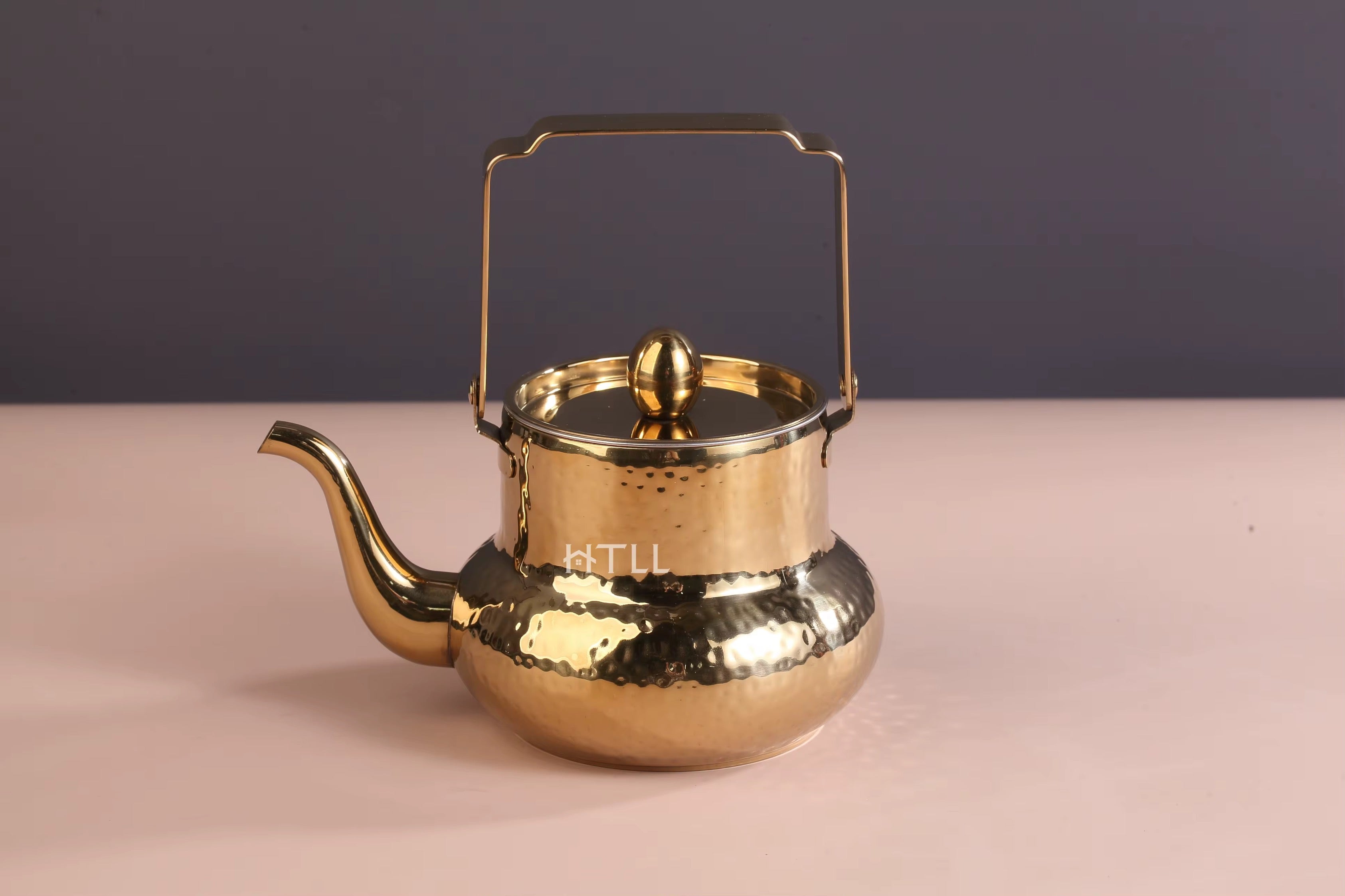 Premium Gold Stainless Steel Tea Kettle – Elegant High-Quality Teapot